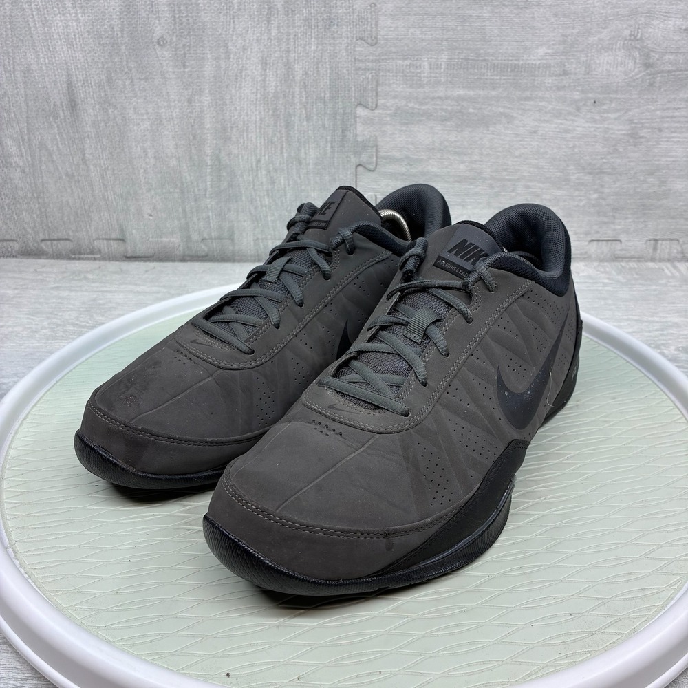 Nike Air Ring Leader Low Men's 11 Dark Grey Basketball Shoes 488102-002